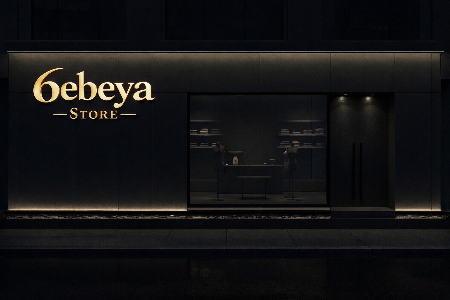 Outside store